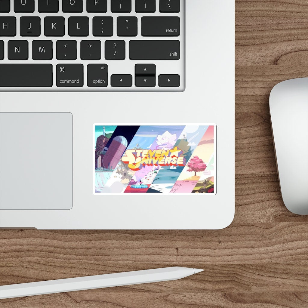 Steven Universe Locations Sticker, The Crystal Gems, Steven Universe Artwork, Steven Universe Vinyl Sticker, Perfect for Laptop & Hydroflask