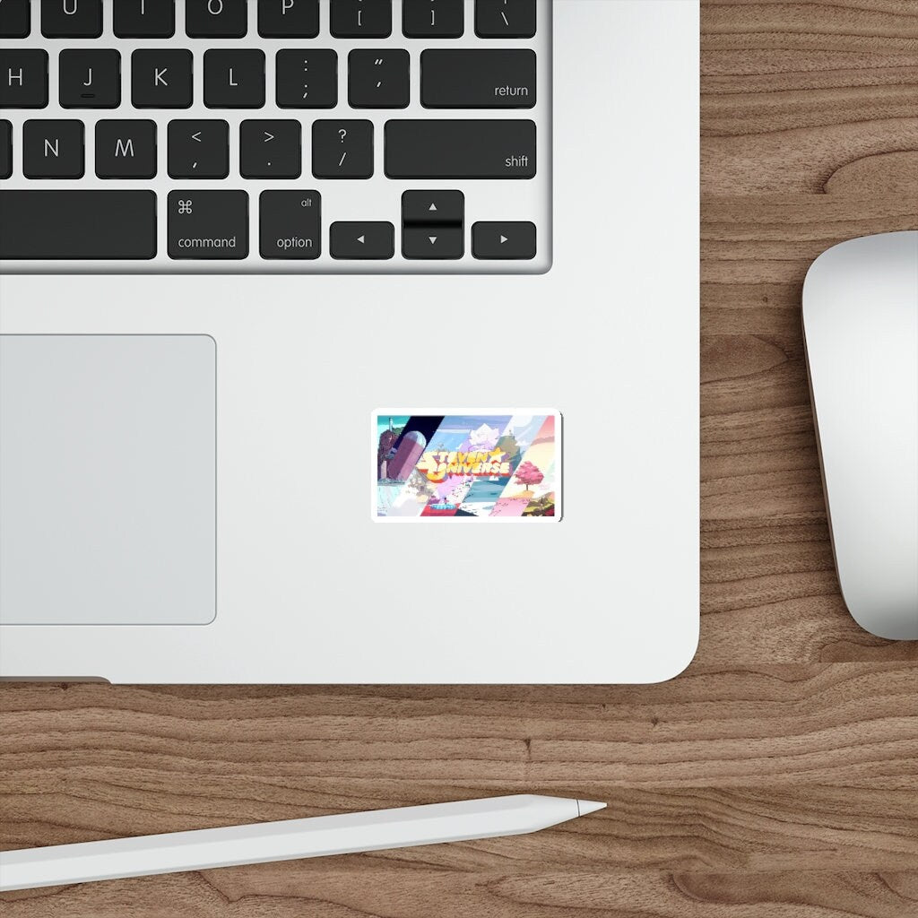 Steven Universe Locations Sticker, The Crystal Gems, Steven Universe Artwork, Steven Universe Vinyl Sticker, Perfect for Laptop & Hydroflask